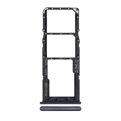 Dual Sim Card Tray For Samsung Galaxy A21S (A217 / 2020) (Black)