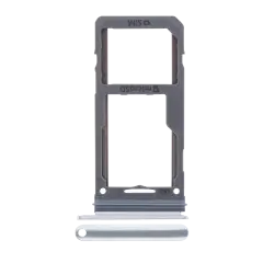Dual Sim Card Tray For Samsung Galaxy S8 / S8 Plus (Arctic Silver)