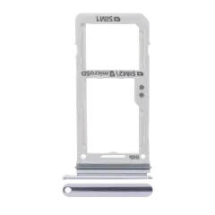 Dual Sim Card Tray For Samsung Galaxy S8 / S8 Plus (Orchid Gray)