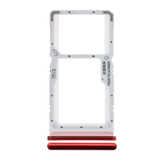 Sim Card Tray For Xiaomi Redmi Note 8 Pro (Red)