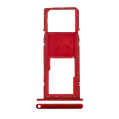 Single Sim Card Tray For Samsung Galaxy A01 (A015 / 2020) (Red)