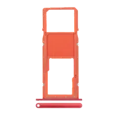 Single Sim Card Tray For Samsung Galaxy A11 (A115 / 2020) (Red)