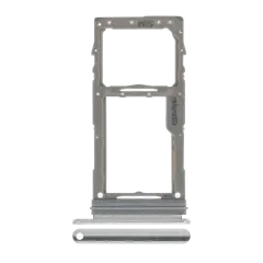 Single Sim Card Tray For Samsung Galaxy S10 Lite (Prism White)