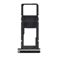 Single Sim Card Tray For Samsung Galaxy A02S (A025 / 2020) / A03 (A035 / 2021) (Black)