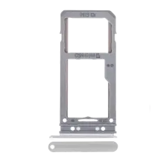 Single Sim Card Tray For Samsung Galaxy S8 / S8 Plus (Arctic Silver)