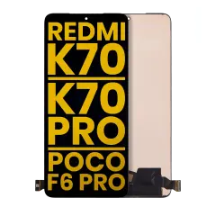 OLED Assembly Without Frame For Xiaomi Redmi K70 / K70 Pro / Poco F6 Pro (Refurbished) (All Colors)