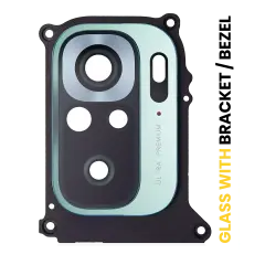 Back Camera Lens With Bracket / Bezel For Xiaomi Redmi Note 10S (Green)