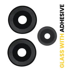 Back Camera Lens (Glass Only) With Adhesive For Xiaomi Redmi 12 5G
