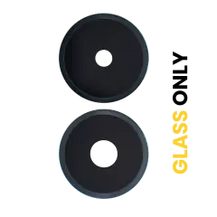 Back Camera Lens (Glass Only) For Xiaomi Redmi 14C (2 Piece Set) (Midnight Black)