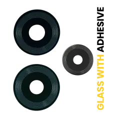 Back Camera Lens (Glass Only) With Adhesive For Xiaomi Redmi 12 4G
