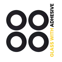 Back Camera Lens (Glass Only) With Adhesive For Honor 50 Lite