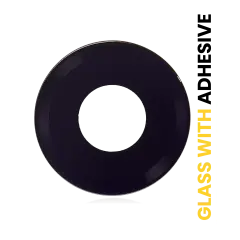 Back Camera (Wide) Lens (Glass Only) With Adhesive For Xiaomi Redmi Note 12 Turbo / Poco F5
