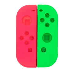 Housing Shell For Nintendo Switch Joy Con Controller (Green / Pink)