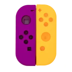 Housing Shell For Nintendo Switch Joy Con Controller (Dark Red / Coral)