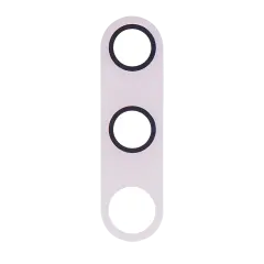 Back Camera Lens (Bottom) For Moto One Fusion Plus (XT2067- 2 / 2020) (Genuine OEM) (Moonlight White)