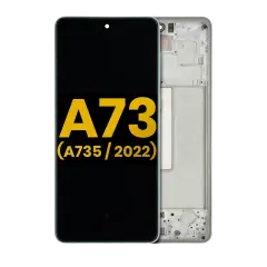 OLED Assembly With Frame For Samsung Galaxy A73 (A735 / 2022) (Refurbished) (Mint)