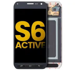 OLED Assembly Without Frame For Samsung Galaxy S6 Active (Refurbished) (Blue)