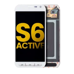 OLED Assembly Without Frame For Samsung Galaxy S6 Active (Refurbished) (White)