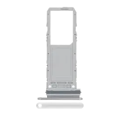 Single Sim Card Tray For Samsung Galaxy Note 10 (Aura Glow / Silver)