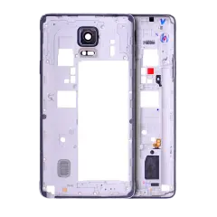 Mid-Frame Housing For Samsung Galaxy Note 4 (With Small Parts) (Black)