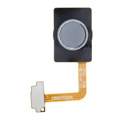 Home Button With Fingerprint Sensor Flex Cable For LG G7 ThinQ (Platinum Gray)
