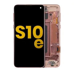 OLED Assembly With Frame For Samsung Galaxy S10E (Refurbished) (Flamingo Pink)