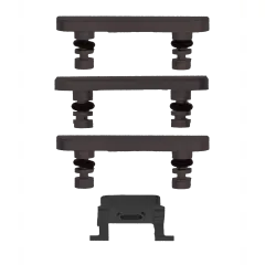 Hard Buttons (Power / Volume / Switch) For iPhone 7 Plus (Space Gray)