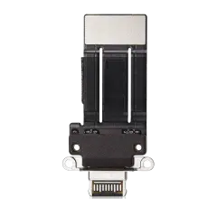 Charging Port Flex Cable For iPad Pro 11" 3rd Gen (2021) / Pro 11" 4th Gen (2022) / iPad Pro 12.9" 5th Gen (2021) / Pro 12.9" 6th Gen (2022) (Space Gray) (Premium)