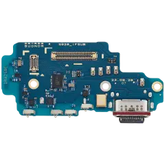 Charging Port Board With Sim Card Reader For Samsung Galaxy S24 Ultra 5G (S9280) (Dual Card Version) (Premium)
