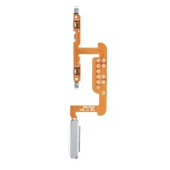 Power &amp; Fingerprint Reader With Flex Cable For Samsung Galaxy Tab S7 11" (T870 / T875 / T876) (2020) (Mystic Silver)