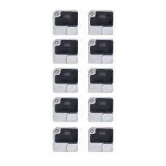 Flash Light / Power Flex Bracket With Microphone Mesh For iPhone 12 (White) (10 Pack)