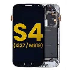 OLED Assembly With Frame For Samsung Galaxy S4 (i9505 / L720T) (International / Sprint (GSM Model) (Refurbished) (Black)