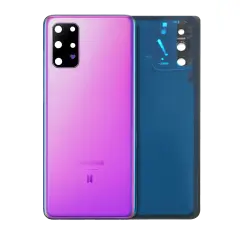 Back Cover Glass With Camera Lens For Samsung Galaxy S20 Plus (BTS Version) (Service Pack) (Purple)