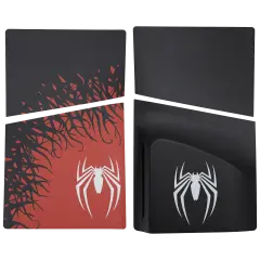 Faceplate Cover (Top & Bottom) For Sony PlayStation 5 Slim Disc Edition (Spider-Man)