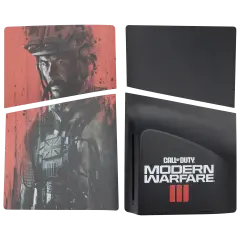 Faceplate Cover (Top & Bottom) For Sony PlayStation 5 Slim Disc Edition (Call of Duty: Modern Warfare III)
