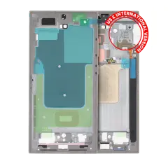 Mid-Frame Housing For Samsung Galaxy S24 Ultra 5G (US & International Version) (Titanium Gray)