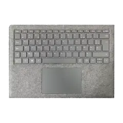 Top Case With Keyboard For Microsoft Surface Laptop 3 13.5" (1867 / 1868) (French Version) (Gray)