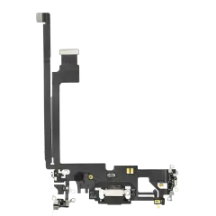 Charging Port Flex Cable For iPhone 12 Pro Max (Used OEM Pull) (Graphite)