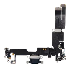 Charging Port Flex Cable For iPhone 14 Plus (Premium) (Midnight)