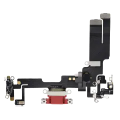 Charging Port Flex Cable For iPhone 14 (Premium) (Red)