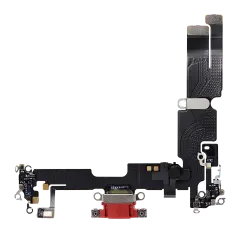Charging Port Flex Cable For iPhone 14 Plus (Premium) (Red)