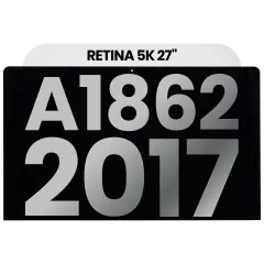 Complete LCD Display Assembly For iMac Pro 27" 5K A1862 (2017) (LM270QQ1 SDD1) (Used OEM Pull: Grade A)
