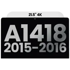 Complete LCD Display Assembly For iMac 21.5" 4K A1418 (2015-2016) (LM215UH1 SDA1) (Used OEM Pull: Grade A)