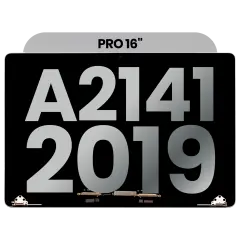Complete LCD Display Assembly For MacBook Pro 16" (A2141 / Mid 2019) (Used OEM Pull: Grade A) (Space Gray)
