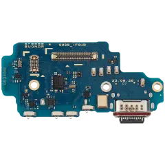 Charging Port Board With Sim Card Reader For Samsung Galaxy S24 Ultra 5G (S928U) (US Version) (Premium)