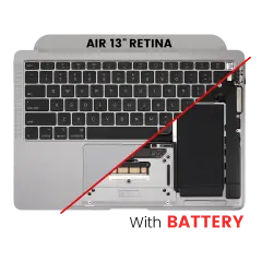 Top Case Assembly With Battery And Keyboard For MacBook Air 13" A2179 (2020) (US Keyboard) (Space Gray)