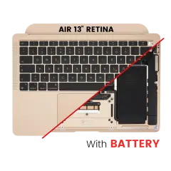 Top Case Assembly With Battery And Keyboard For MacBook Air 13" A2337 (2020)  (Gold) (UK Keyboard)