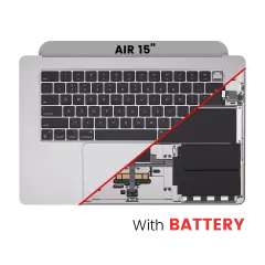 Top Case Assembly With Battery And Keyboard For MacBook Air 15" (A2941 / Mid 2023) (US Keyboard) (Space Gray)