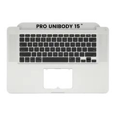 Top Case With Keyboard For MacBook Pro 15" A1286 (2010-2012) (US English) (Used OEM Pull: Grade B/C)