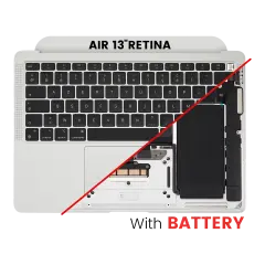 Top Case Assembly With Battery And Keyboard For MacBook Air 13" A2337 (2020)  (Silver) (UK Keyboard)